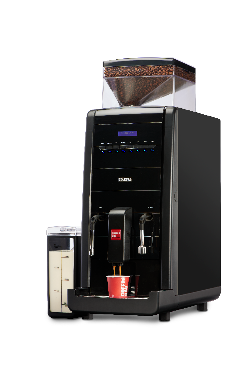 DIOSTA Coffee Maker, Smart Commercial Self Coin Payment, 3 Flavor Instant  Hot Coffee Vending Machine Coffeemaker, Automatic Cup Drop System